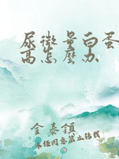 尿微量白蛋白升高怎么办