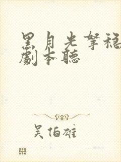 黑月光拿稳be剧本听