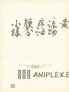 小腹疼流黄色水样分泌物