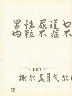 男性尿道口有小肉粒不痛不痒