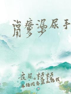 治疗漏尿手术费用多少