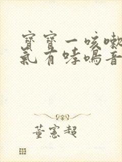 宝宝一咳嗽就喘气有哮鸣音