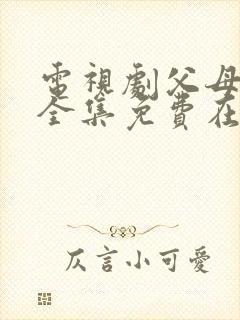 电视剧父母爱情全集免费在线观看