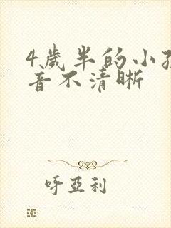 4岁半的小孩构音不清晰