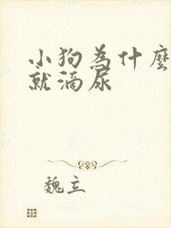 小狗为什么一抱就滴尿