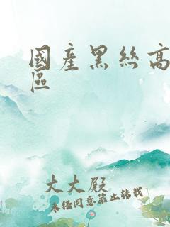 国产黑丝高跟一区