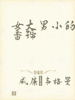 女大男小的av番号