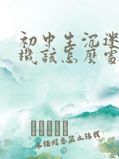 初中生沉迷于手机该怎么处理比较好