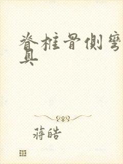 脊椎骨侧弯曲支具