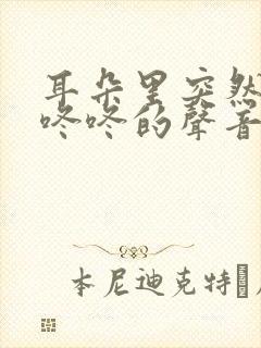 耳朵里突然有咚咚咚的声音