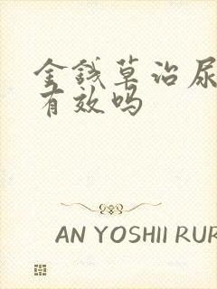 金钱草治尿结石有效吗