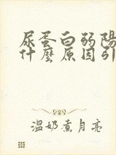 尿蛋白弱阳性是什么原因引起的