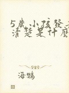 5岁小孩发音不清楚是什么原因