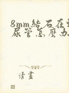 8mm结石在输尿管怎么办