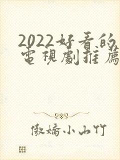 2022好看的电视剧推荐