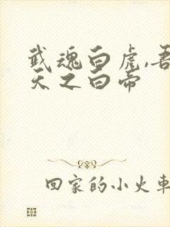 武魂白虎,吾乃天之白帝