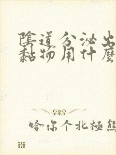 阴道分泌出黄色黏物用什么药