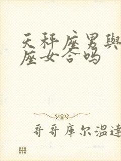 天秤座男与处女座女合吗