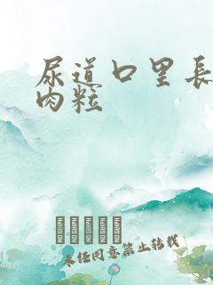 尿道口里长了小肉粒