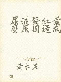 尿液发红黄是什么原因造成的