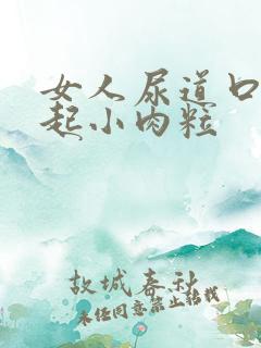 女人尿道口周围起小肉粒