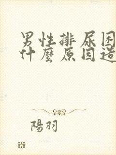 男性排尿困难是什么原因造成的