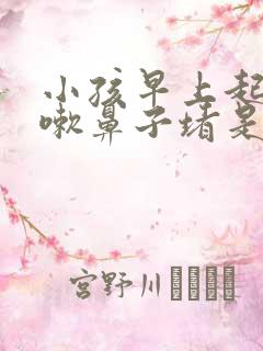 小孩早上起床咳嗽鼻子堵是什么原因