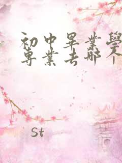 初中毕业学空乘专业去哪个学校