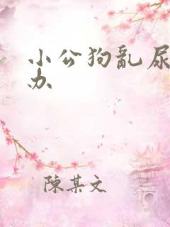 小公狗乱尿怎么办