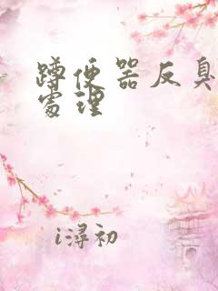 蹲便器反臭怎么处理