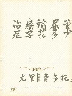 治疗输尿管结石症要花多少钱