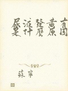 尿液发黄有泡泡是什么原因引起的?