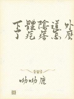 下体阴道外边起了疙瘩怎么回事