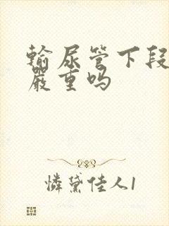 输尿管下段结石严重吗