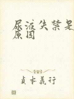 尿液失禁是什么原因