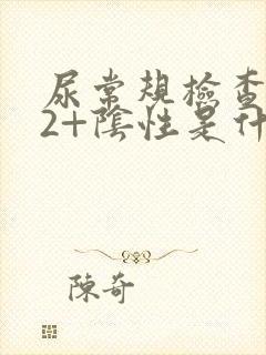 尿常规检查隐血2+阴性是什么意思