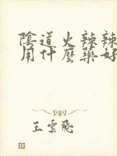 阴道火辣辣的疼用什么药好