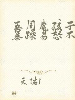 五周岁孩子脾气暴躁易怒不听指令