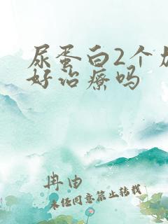 尿蛋白2个加号好治疗吗