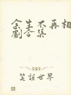 余生不再相见短剧合集