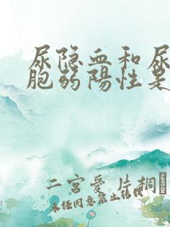 尿隐血和尿白细胞弱阳性是怎么回事