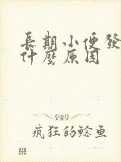 长期小便发黄是什么原因