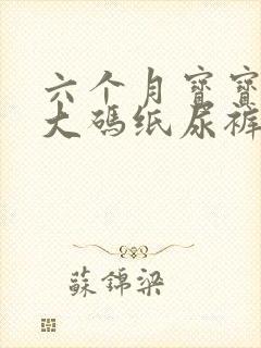 六个月宝宝用多大码纸尿裤