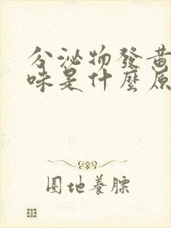 分泌物发黄有臭味是什么原因