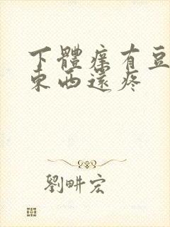 下体痒有豆腐渣东西还疼