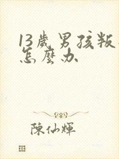 13岁男孩叛逆怎么办