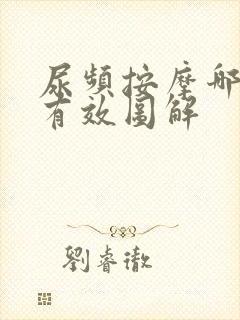 尿频按摩哪里最有效图解