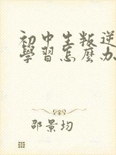 初中生叛逆不爱学习怎么办