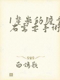 1厘米的胆囊结石需要手术吗