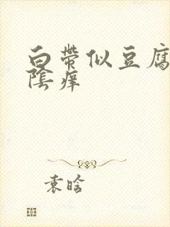 白带似豆腐渣外阴痒